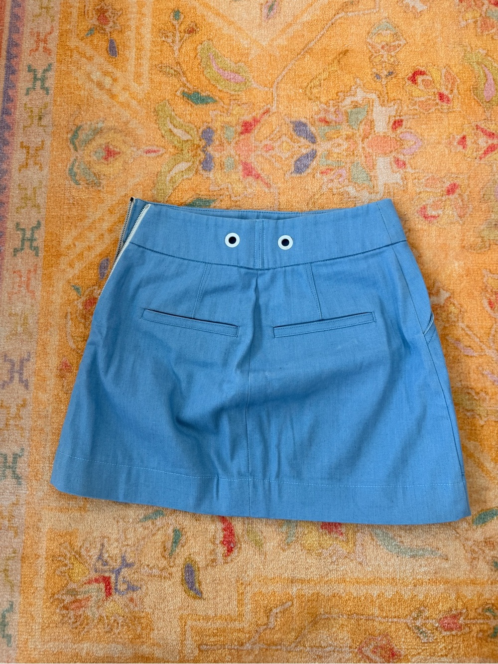 Rag and Bone light blue denim skirt - Picture 5 of 6